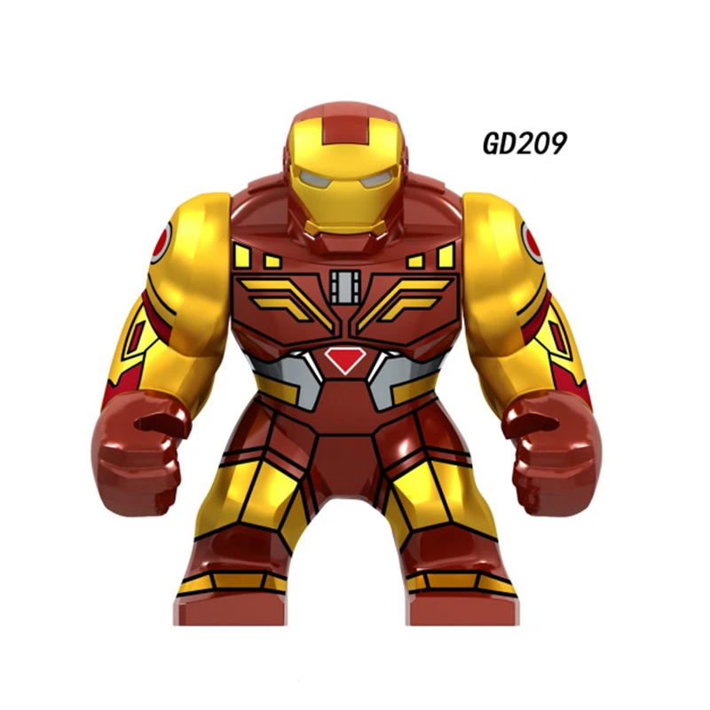 

New Disney Big Size More Styles Heroes Iron Man Model Building Blocks Enlighten Figure Toys For Children