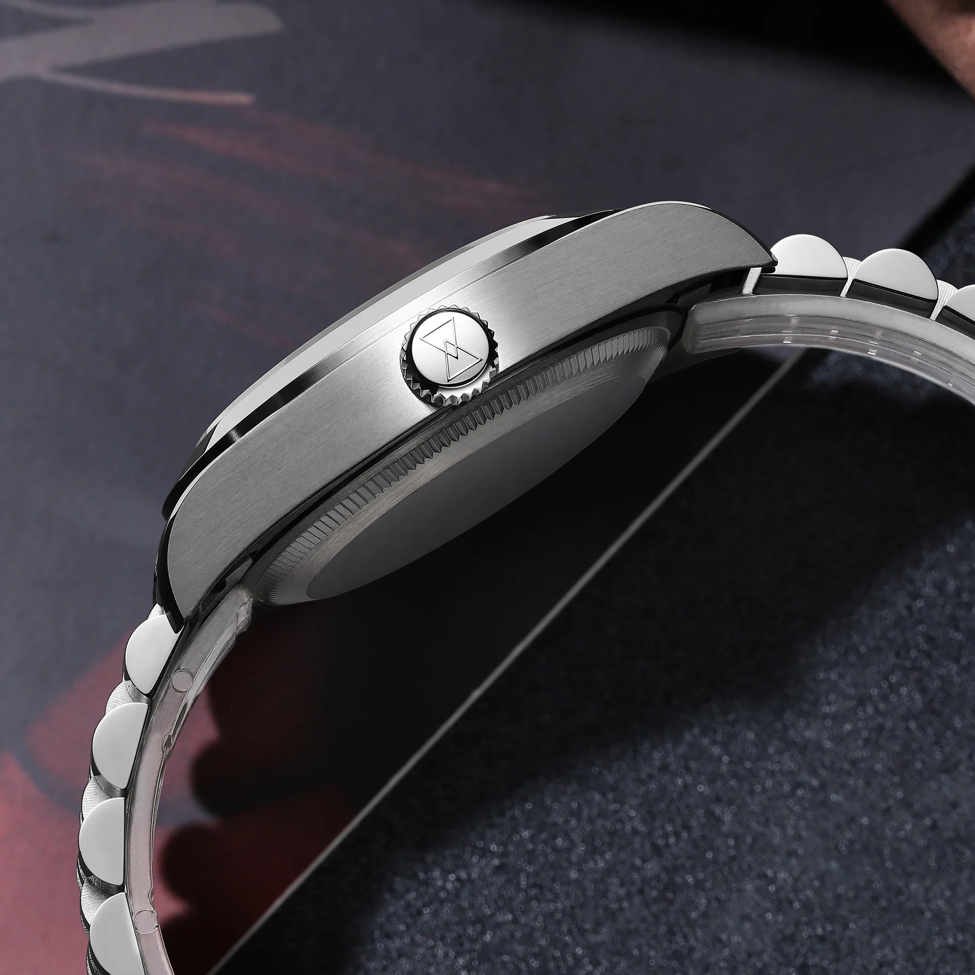 Часы Cronos BB39 автоматические механические часы с сапфировым стеклом и AR-покрытием