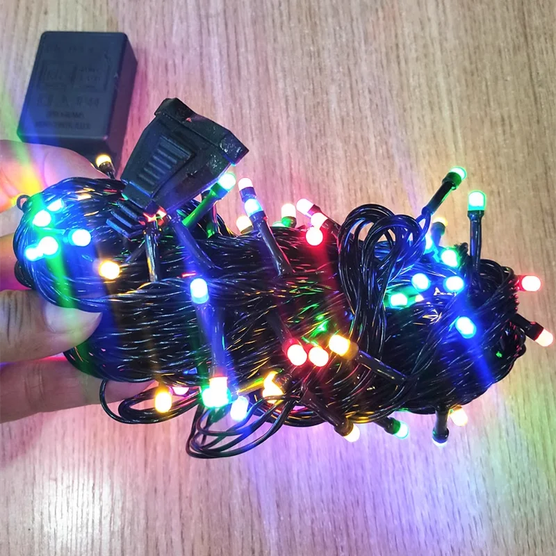

LED String Lights 50M 400LED/ 33M 300LED Garland Christmas Fairy Lights Waterproof Lamp For Home Bedroom Wall Patio Decoration