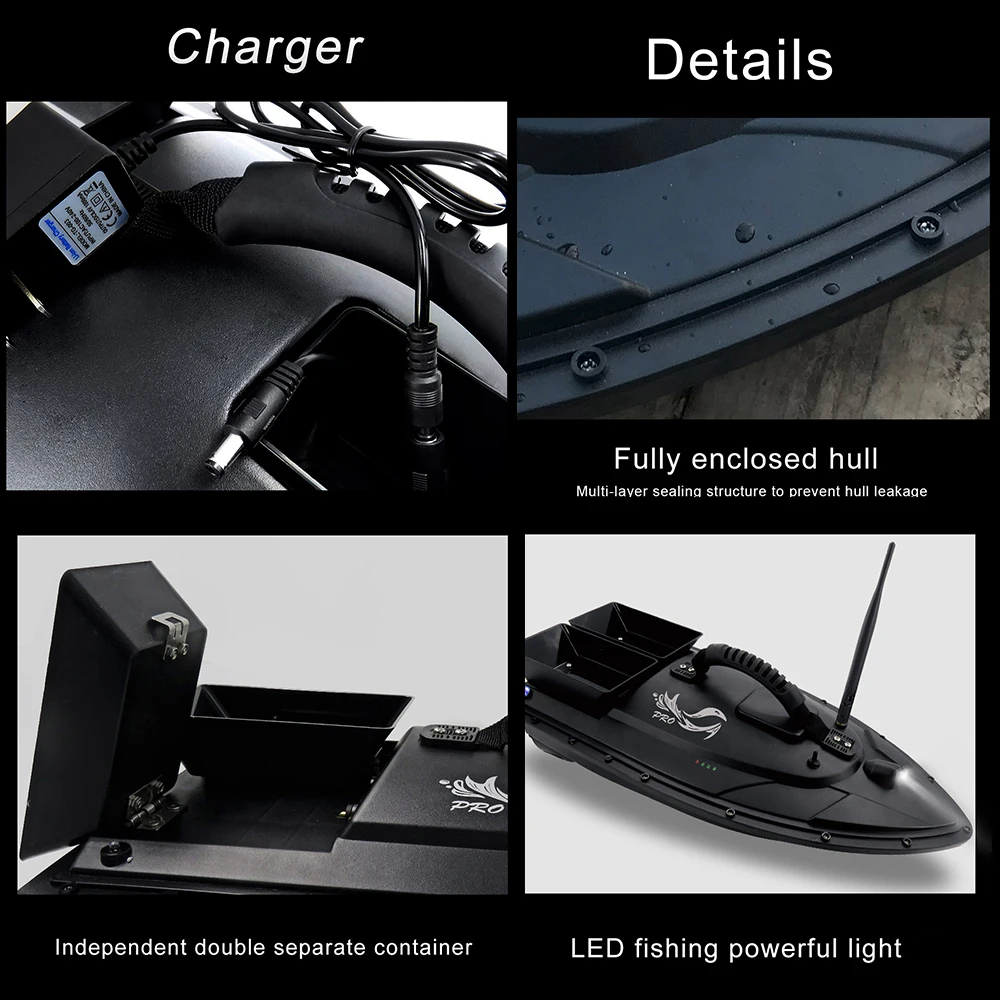 Оригинальная рыболовная лодка Flytec V500 на радиоуправлении рыболокатор 1 5 кг