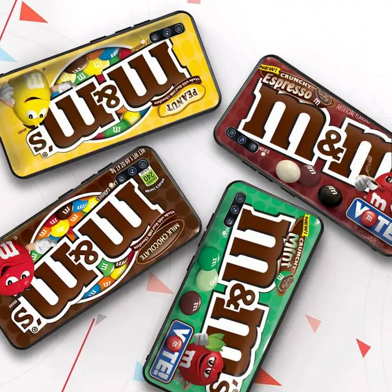 

M&M's Chocolate Nutella Bottle Phone Case for Samsung Galaxy A 51 30s a71 Soft Silicone Cover for A21s A70 10 A30 Capa