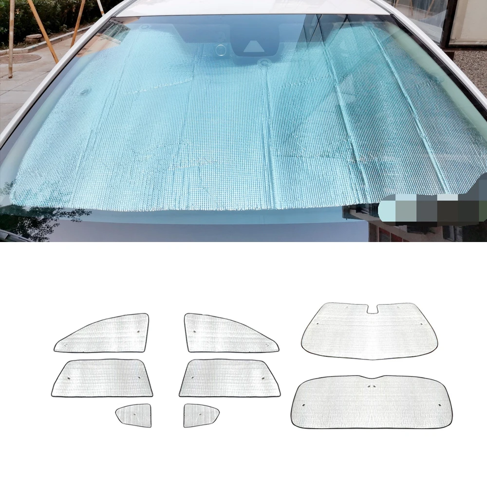 

For 2019-2023 Toyota Corolla E210 Sedan Car Windshield Sunshade UV Shield Cover Heat Insulation Side Window Interior Protection