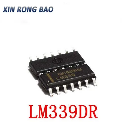 20 шт. LM339DR SOP14 LM339 SOP LM339DT SMD LM339DR2G SOP-14 339DR Новый и оригинальный IC