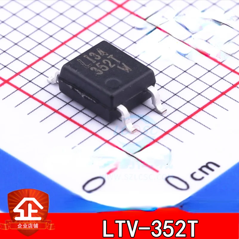 

10pcs New and original LTV-352T LTV352T 352T SOP4 Photoelectric coupler isolator patch of light coupling LTV-352T 352T SOP4