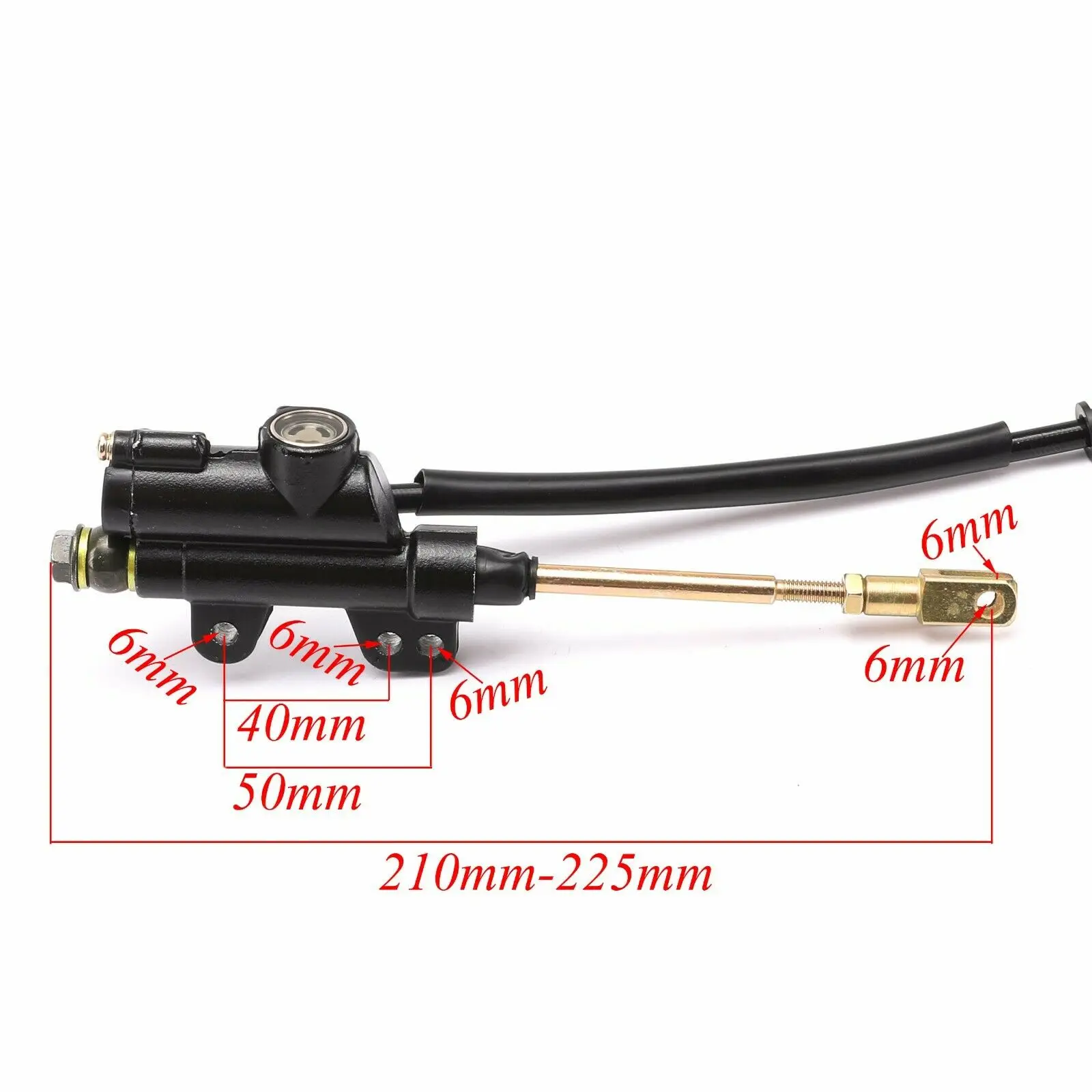 Задний гидравлический дисковый тормозной суппорт главный цилиндр в сборе для