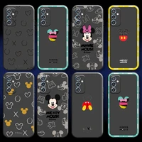 bandai mickey and minnie mouse for samsung m11 m12 phone case black back soft coque carcasa