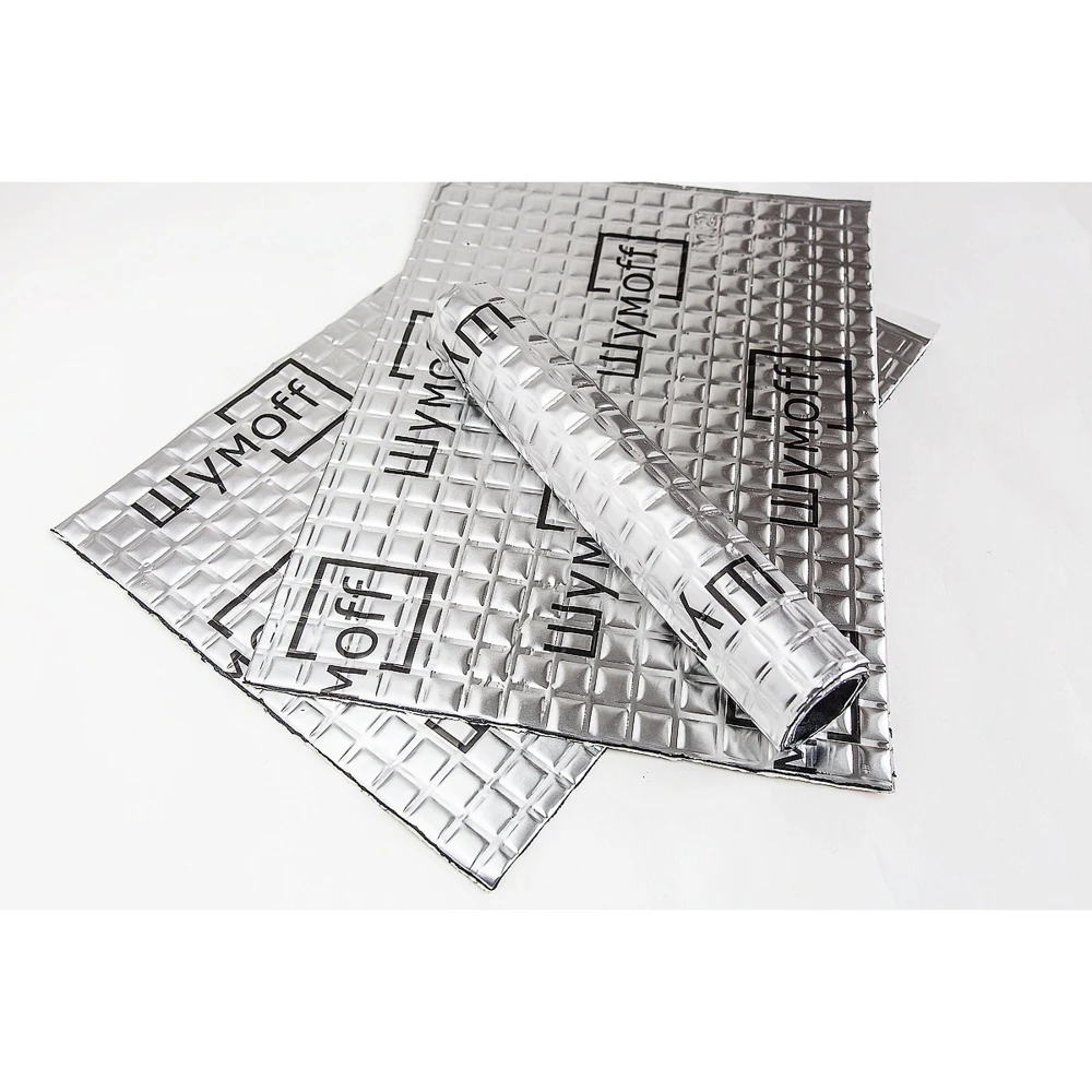 Комплект шумоизоляции для канализационной трубы (Шумофф М2 Виброизоляция 10