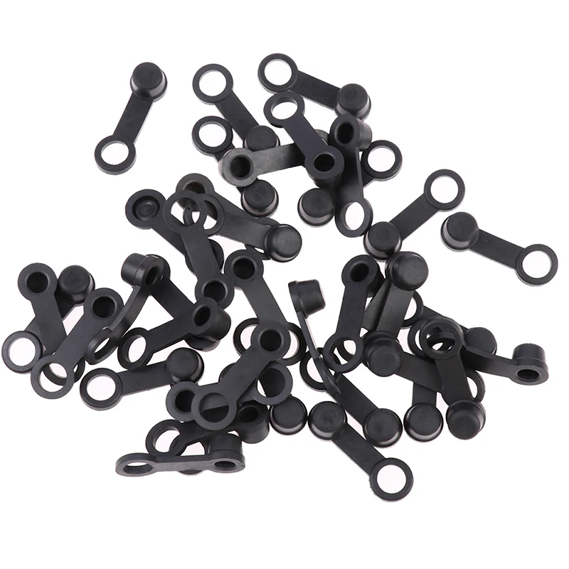 

10pcs Car Brake Pump Dust Cap Oil Drain Screw Cap Brake Caliper Screw Cover Acessórios Para Carro