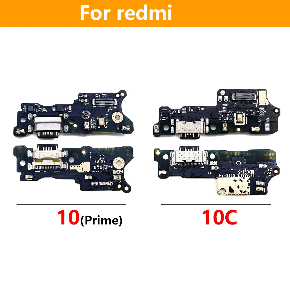 

5 шт. для Xiaomi Redmi 10C/ Redmi 10 Prime USB зарядное устройство Порт док-станция соединитель гибкий кабель плата