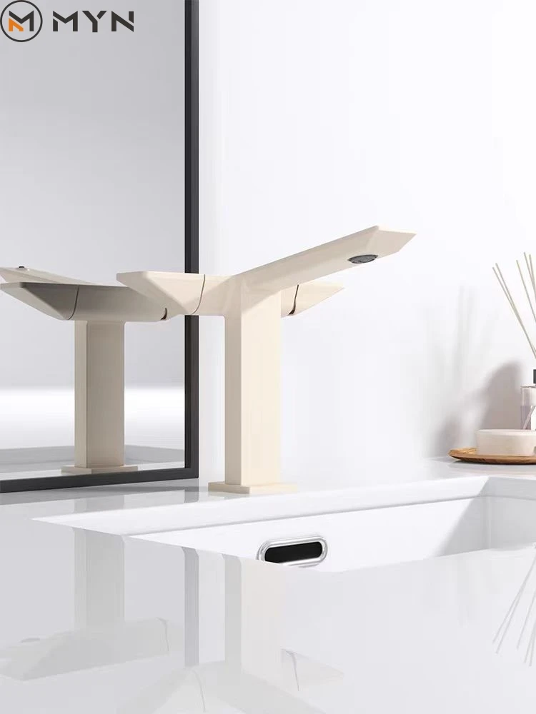 2024 Meiyani новый дизайн металлический хромированный Белый Уникальный T-образный