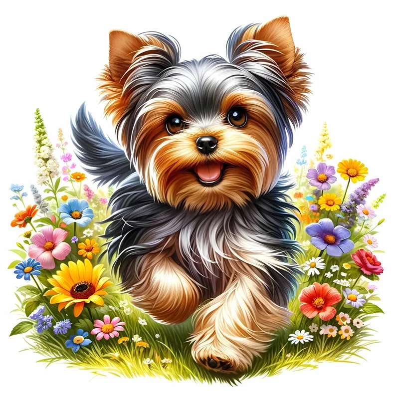 

Наклейки на унитаз Yorkie