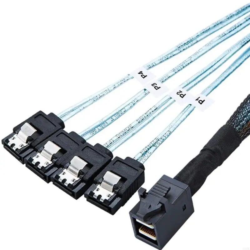 Кабель-переходник SFF-8643 to 4 Port 7Pin