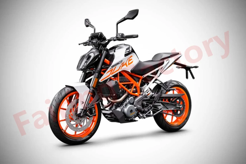 KTM Duke 390 байкер