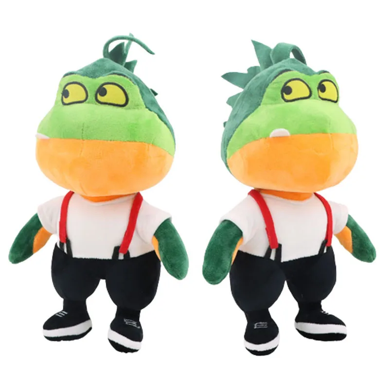 

35cm The Bad Guys Plush Mr Piranha Toy Kawaii Anime Character Piranha Doll Cute The Butt Biter Stuffed Doll Soft Kids Gift Toy