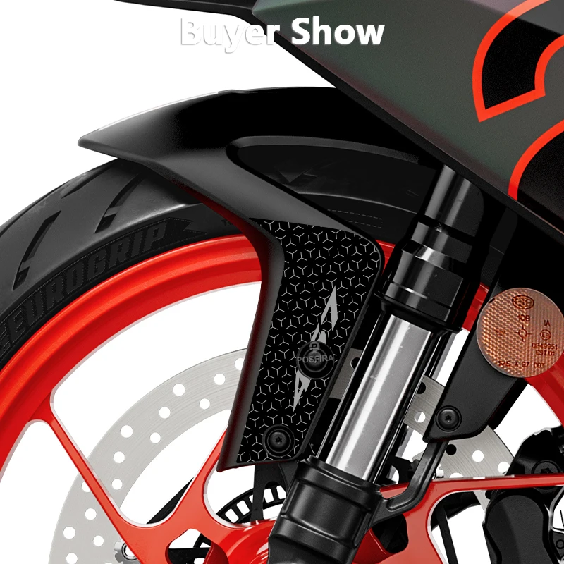 Наклейки на переднее крыло мотоцикла POSFIRA, виниловые наклейки для Aprilia RS457 RS 457 2024 2025 2026, аксессуары для мотоциклетных брызговиков (art.: 3920daabfaad6) - 3920daabfaad6