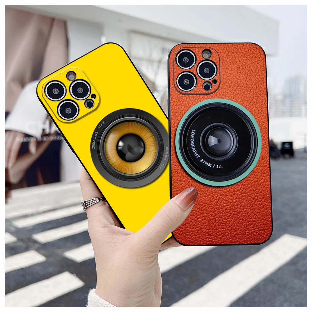 

3D Retro Nostalgia Camera Phone Case FOR IPhone 14 11 12 Pro 8 7 Plus X Pro 14 MAX 12 MINI XR XS Iphone 14 Phone Cover
