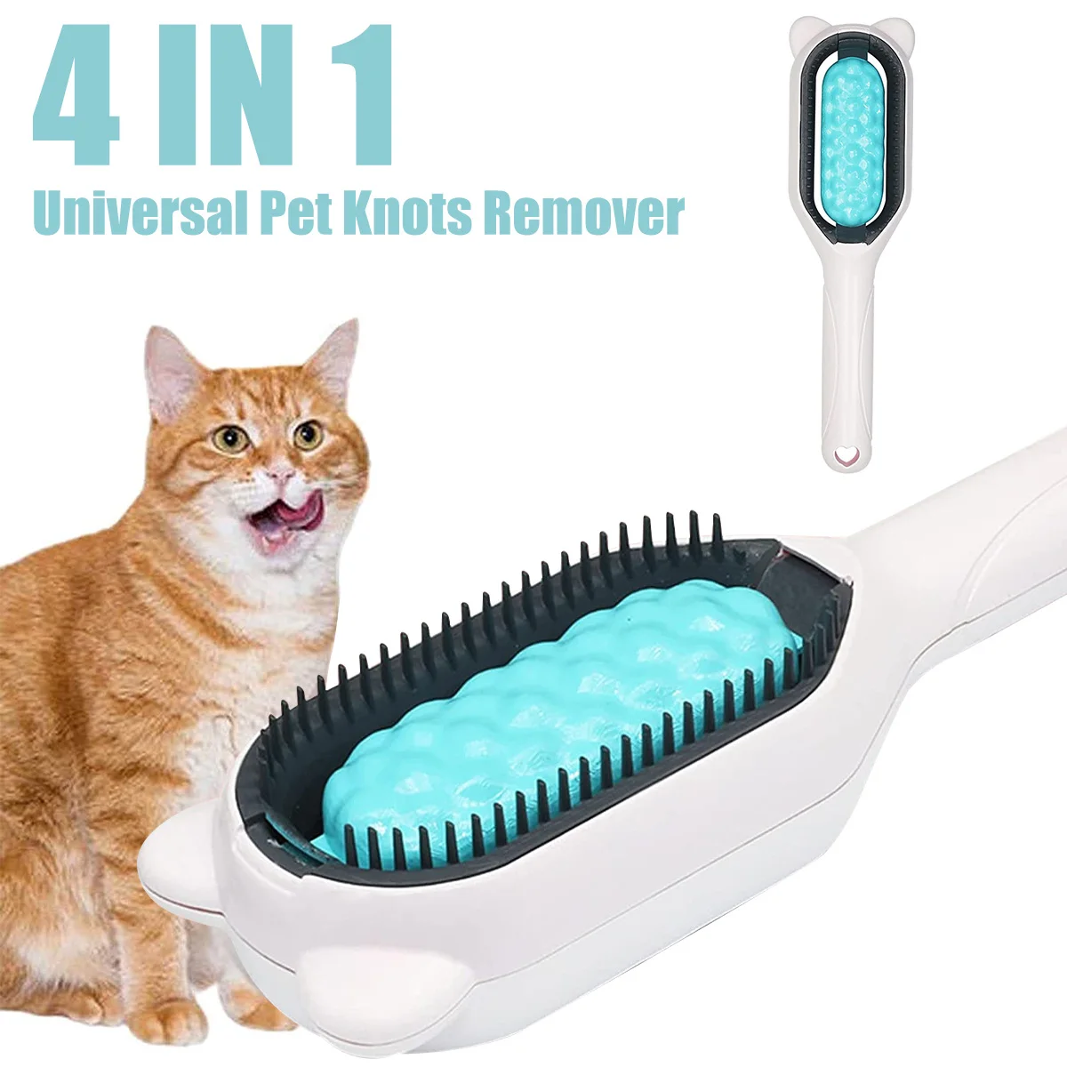 

4 в 1, многофункциональная щетка для удаления шерсти домашних животных