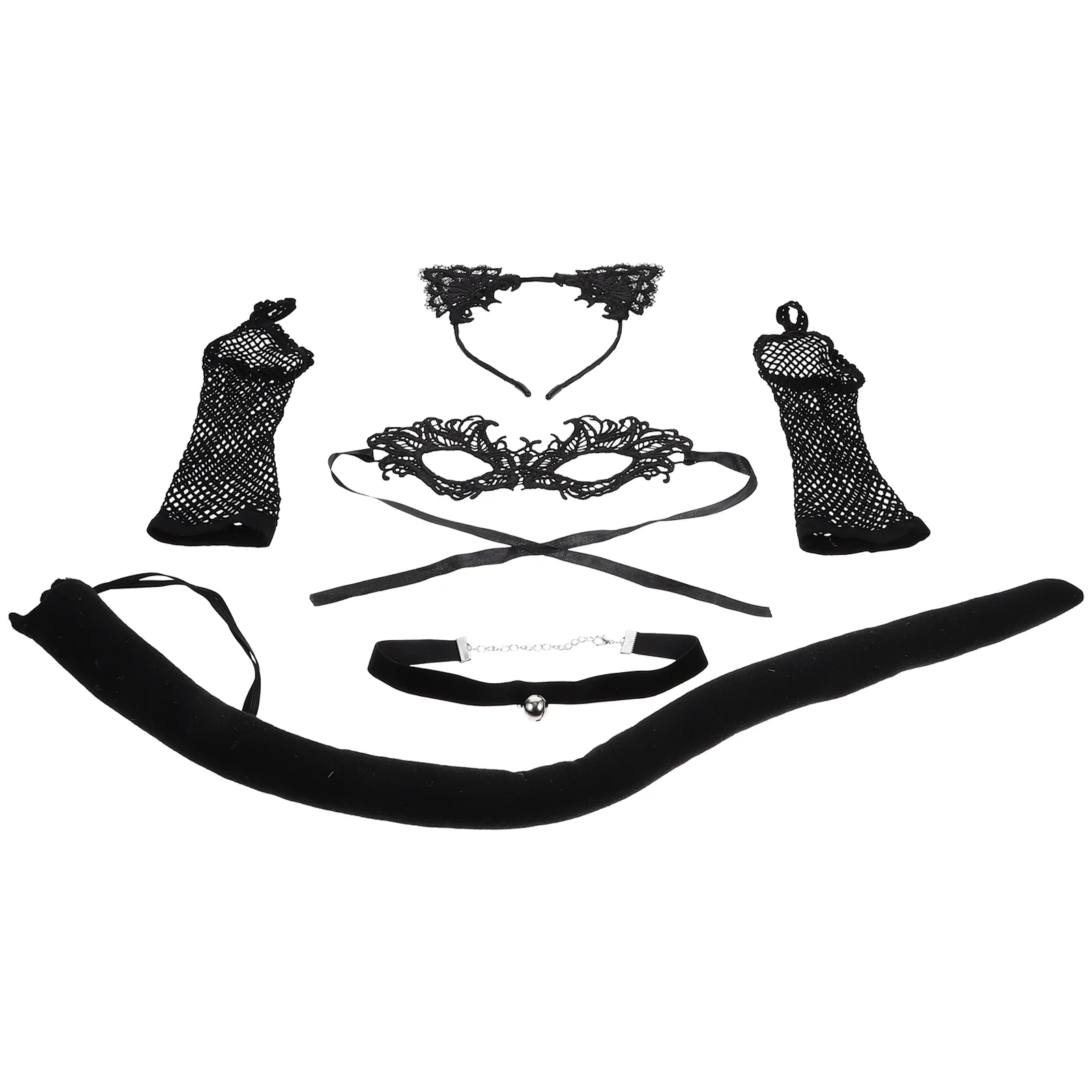 

Decorative Animals Costume Cosplay Accessories Ear Headband Props Ears Tail 80s Women Headbands