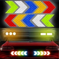 10 pcsset car sticker reflective sign tape warning safety for transporter t5 renault car sticker tape reflex car decals