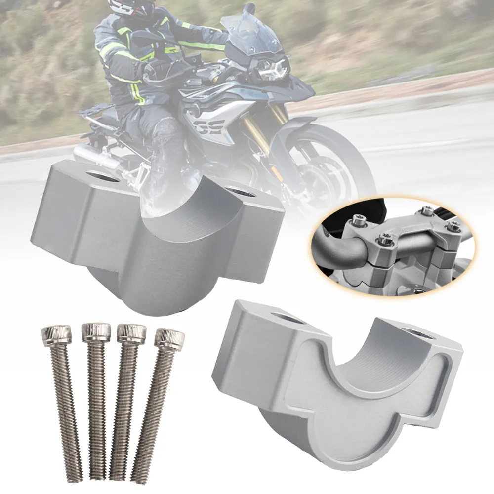 

Motorcycle CNC 28mm Handlebar Risers Clamp Height up Adapter For BMW F850GS Adventure F 850 GS F850 Adv 2018 2019 2020 2021
