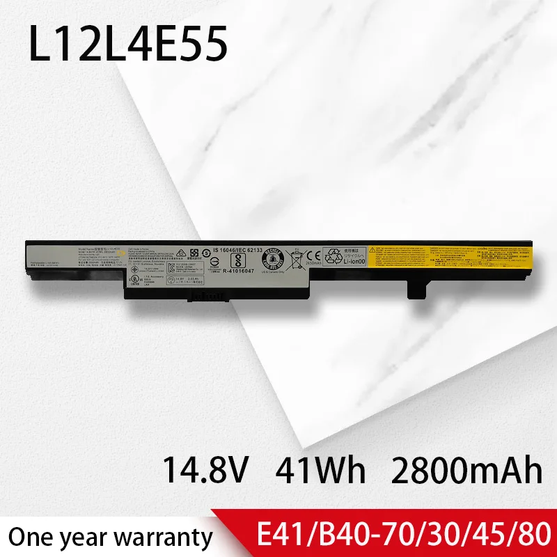 

Оригинальный аккумулятор для ноутбука L13L4A01 L13S4A01 L13M4A01 L12L4E55 для Lenovo B40 B50 N40 N50