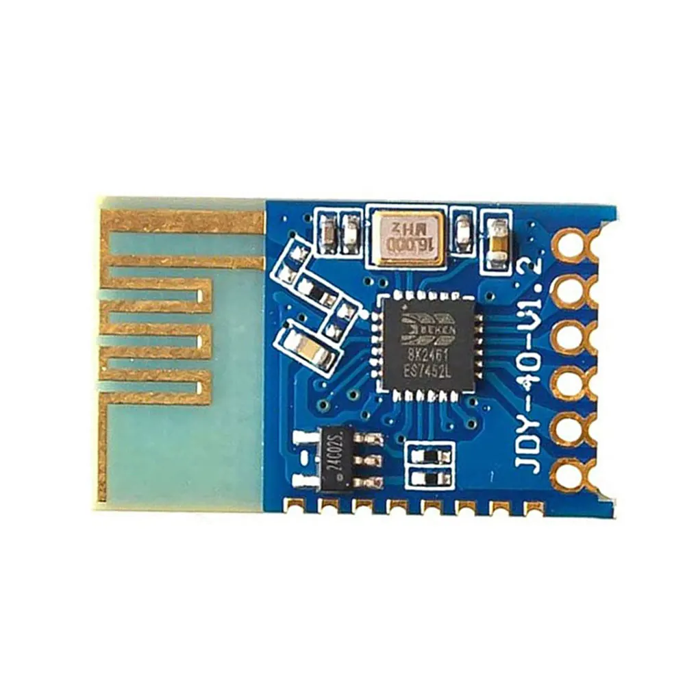 

JDY-40 2,4G беспроводной приемопередатчик с последовательным портом и модуль дистанционной связи IO TTL Diy Electronic для Arduino