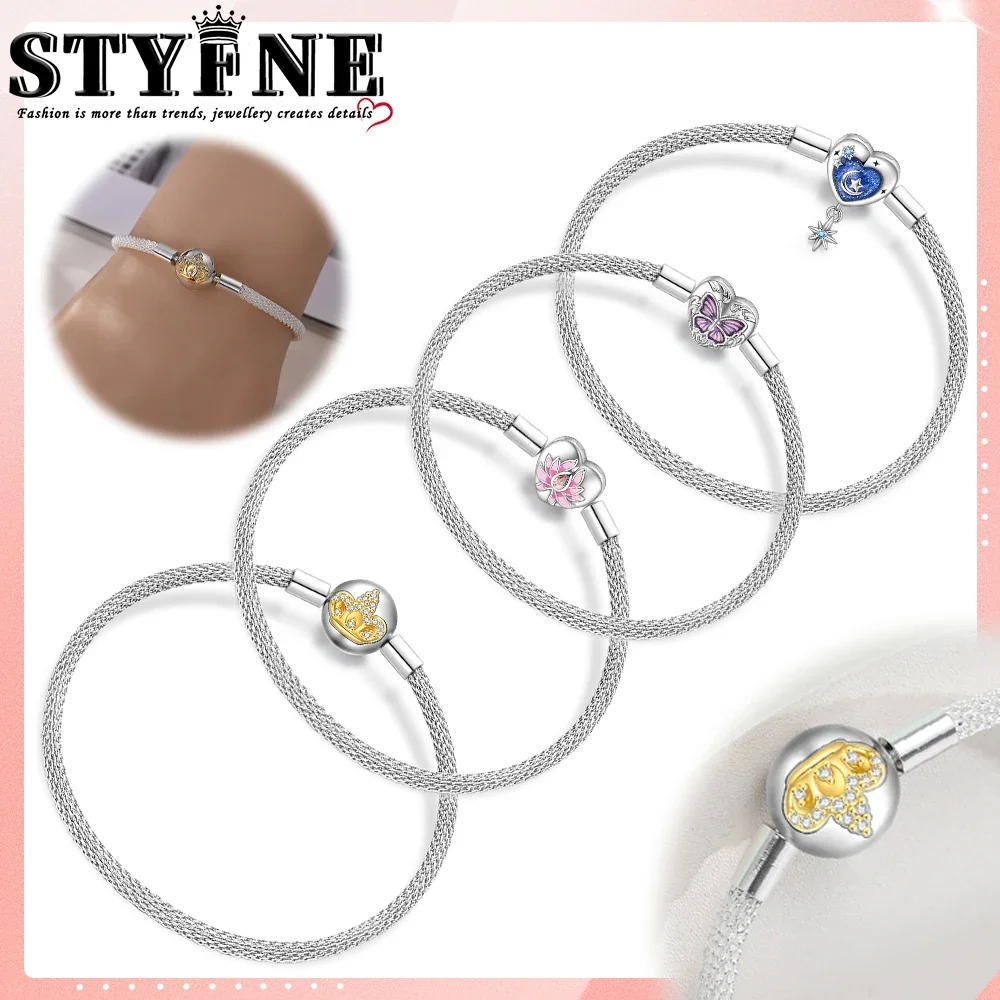 Новинка 2025 винтажный браслет из змеиной кости с бабочкой и кельтским узлом серия