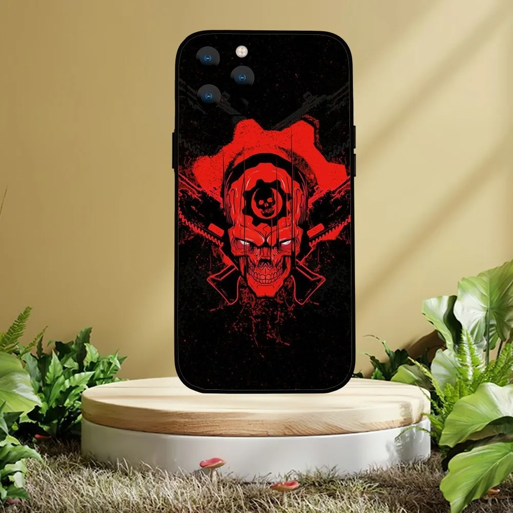Чехол для телефона Game G-Gears Of-Wars iPhone Mini 11 12 13 14 15 Pro XS Max X Plus SE XR