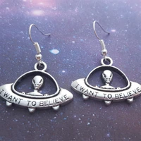 et alien ufo astronomy space earring charms women jewelry accessories pendant gifts fashion forever