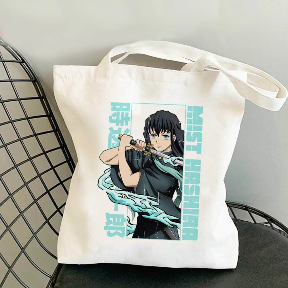 Сумка для покупок Kimetsu No Yaiba многоразовая Складная Сумка-тоут из переработанной