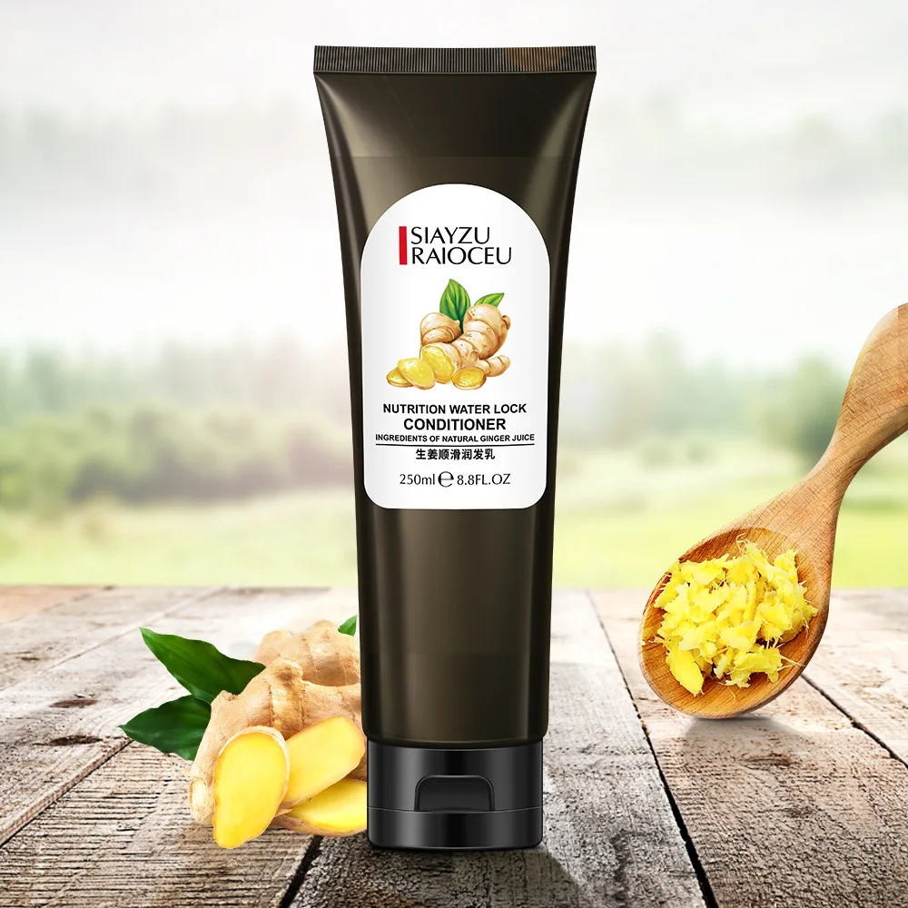 

250ml Ginger Smoothing Conditioner Hydrating Moisturizing Refreshing Oil Control Conditioner Gentle Cleansing Soft Conditioner