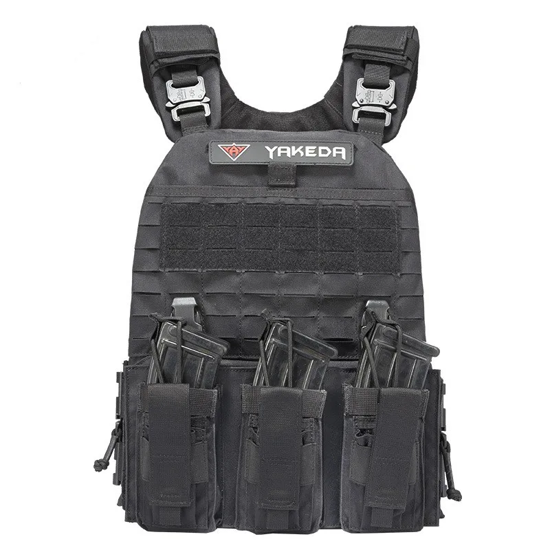 

CORDURA 500D Nylon Quick Release Military Molle Modular Soft Hard Armor Tactical Plate Carrier Vest With Cummerbund Pouches