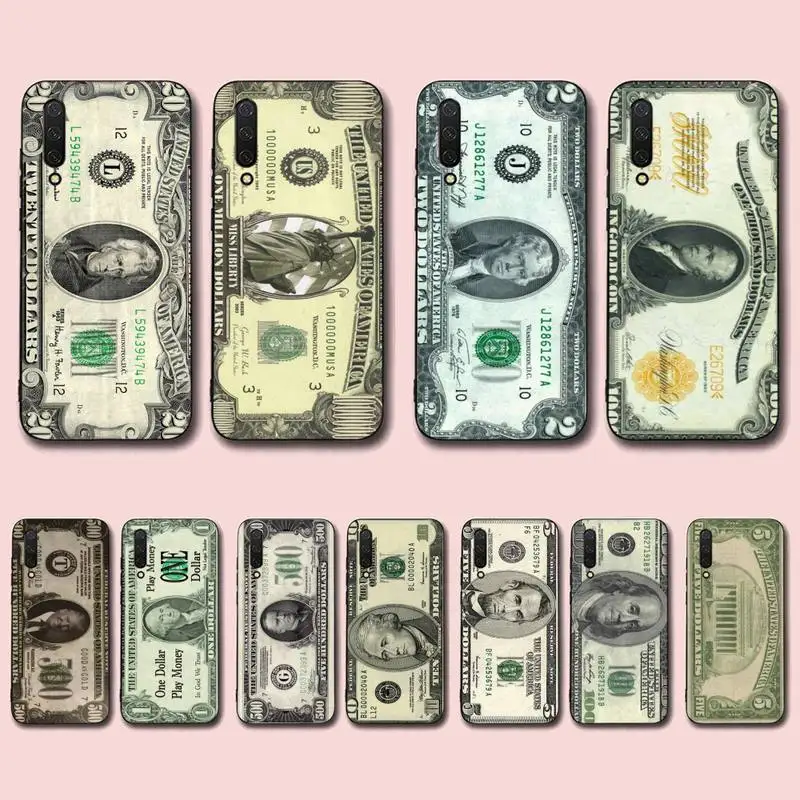 

LVTLV Dollar Phone Case for Xiaomi mi 5 6 8 9 10 lite pro SE Mix 2s 3 F1 Max2 3