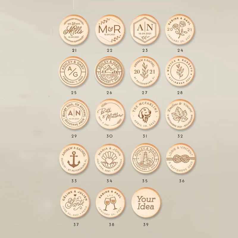 Свадебные сувениры изготовленные на заказ пробка для вина деревянная винных