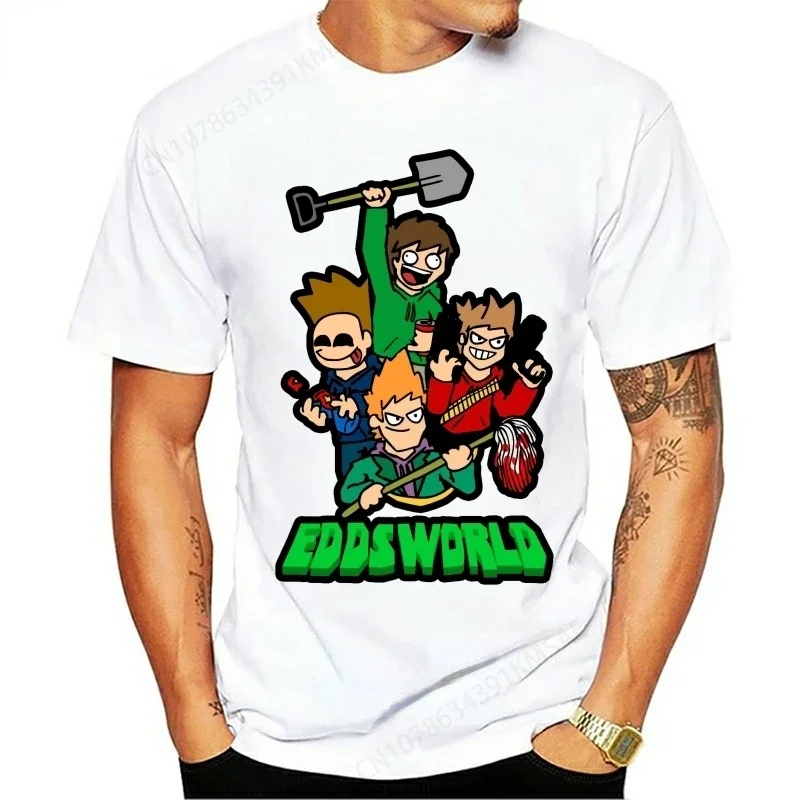 Футболка Eddsworld Мужская одежда модные повседневные топы с коротким рукавом