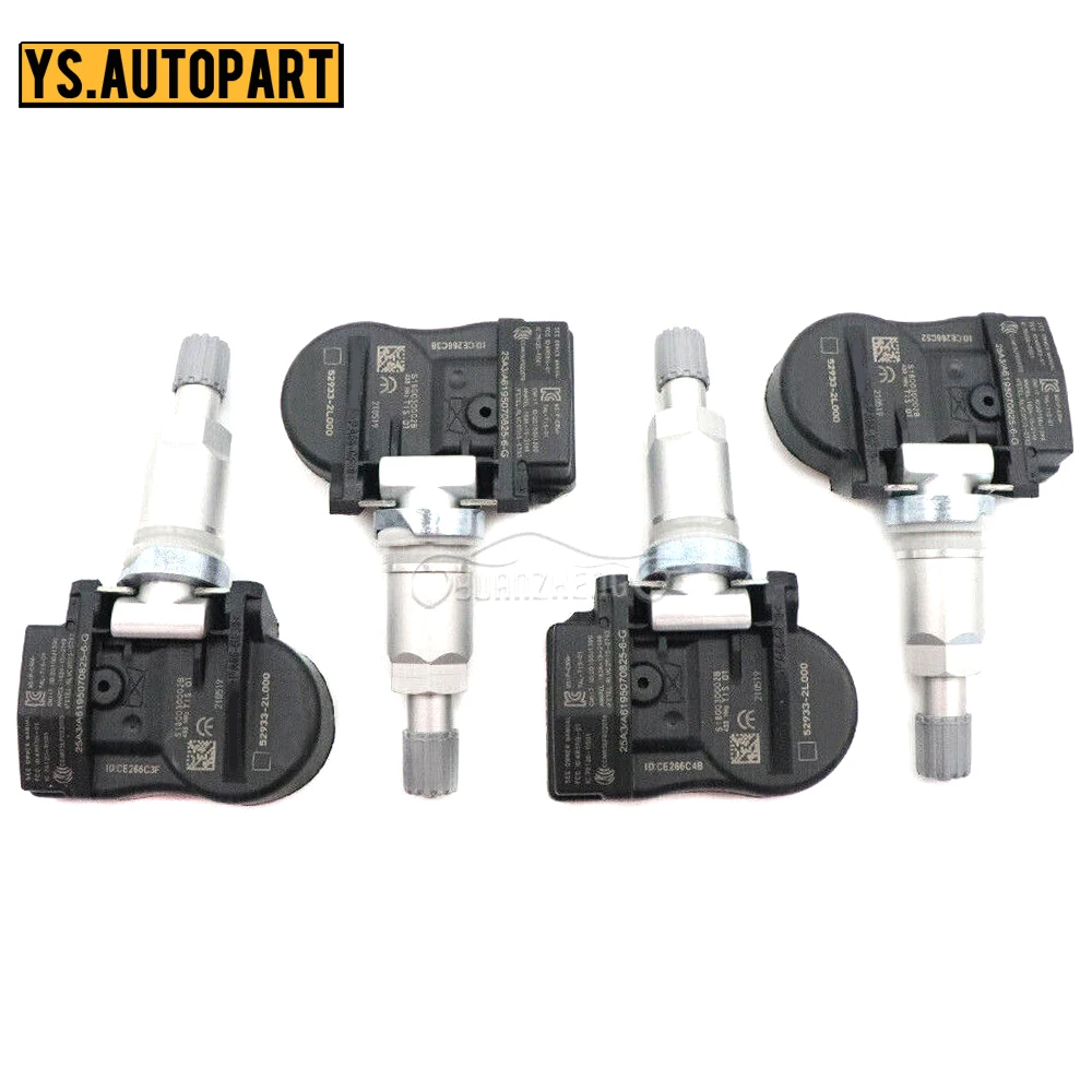 Датчик мониторинга давления в шинах 52933-2L000 для Hyundai I10 [PA] I30 [FD] Kia Ceed [ED] 2006-2013 433 МГц 52933-2L600