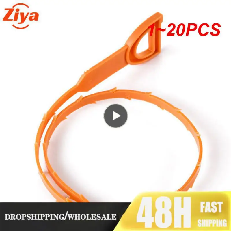 

1~20PCS Bright Color Floor Hair Cleaner Easy To Use Moderate Soft And Hard Cleaning Hook Hair Cleaning Will Not Fade