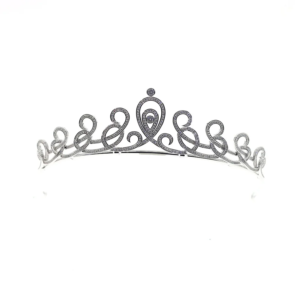 

Роскошный свадебный головной убор свадебная корона Принцесса Корона ужин аксессуары для волос Свадебные аксессуары для платья