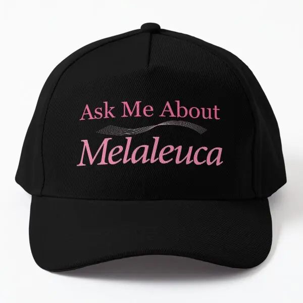 

Melaleuca Ask Me About Marketing Shirt Baseball Cap Hat Black Casquette Boys Printed Bonnet Fish Snapback Mens Spring Sport