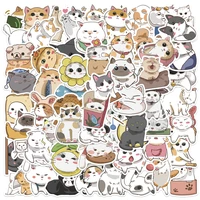 1050 pcs japanese style cute cat animal graffiti stickers decoration guitar fridge thin waterproof stickers toys gifts for kids