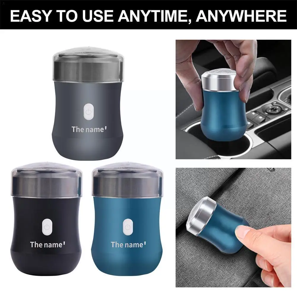 

Shaving Beard Knife Shaving Machine Washable Men's Car Shaver Cable Shaver Mini Electric Portable Metal Charging O5a7