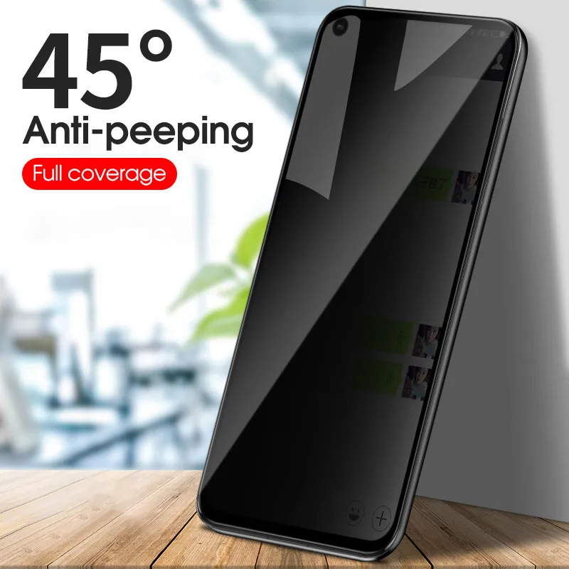 

Scratch Resistant Prevent Anti Peek Privacy Tempered Glass Film For Oneplus 6T 7 8 6 7T 8T 9 RT Pro 9R Nord CE N200 N100 N10 2