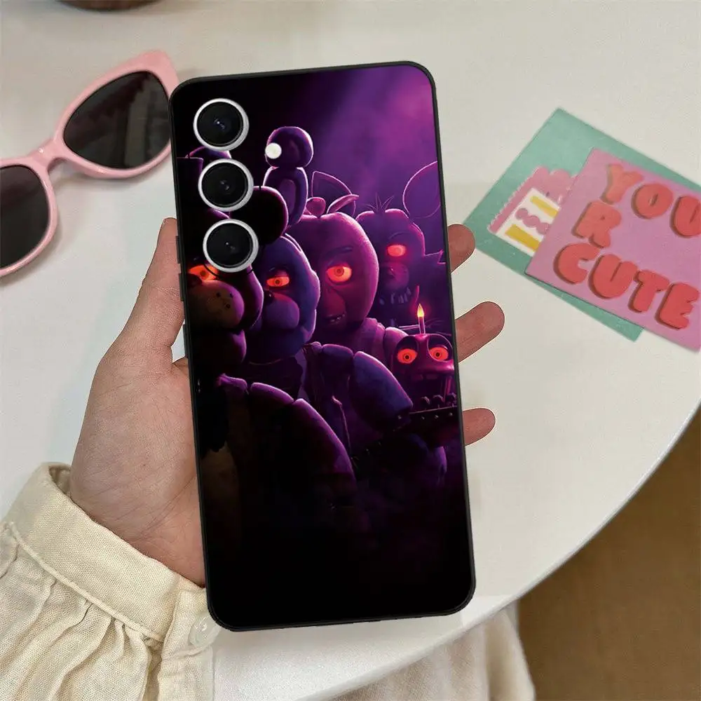 Фото Чехол AmineF- Fnaf F-Five-nights-At-Freddys для телефона Samsung S 24 fe 25 Ultra plus 20 lite 21 30 22 23 24 22 Ultra 5G Fundas №5