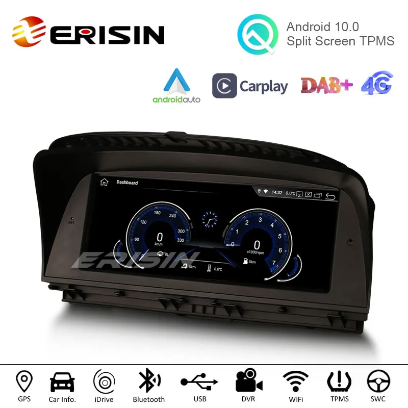 Erisin ES2866B 8.8&quot IPS PX5 Android 10.0 Car OEM CD Player GPS Stereo Apple Carplay Auto Radio for BMW 7er E65/E66 (01-08) CCC - купить