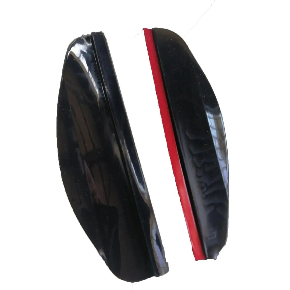 

Flexible PVC car accessories rear view mirror rain curtain for rainproof sheets rear mirror car eyebrow rain cover 2 pieces