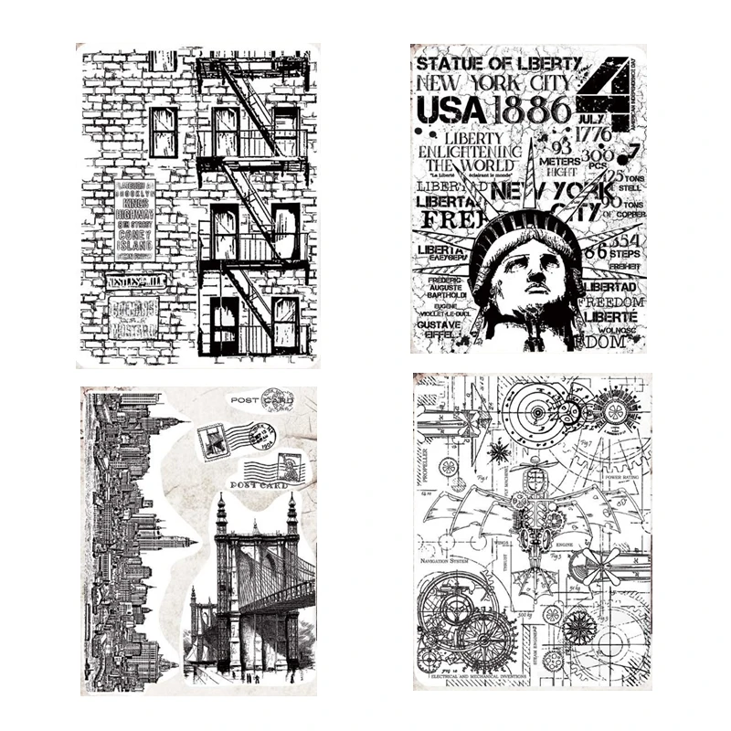 

Sir Vagabond Aviator 2022 New DIY Sellos Scrapbooking Paper Making Collection Clear Stamp Embossing Craft Card Transparent Seals