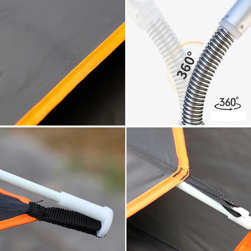 Тройной складной зонт для рыбалки