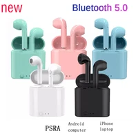 2022 new i7s mini tws wireless bluetooth headset high sound quality stereo waterproof music sports earbuds for smart phones mi