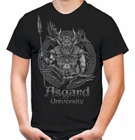 asgard university nordic viking god odin t shirt short sleeve 100 cotton casual t shirts loose top size s 3xl
