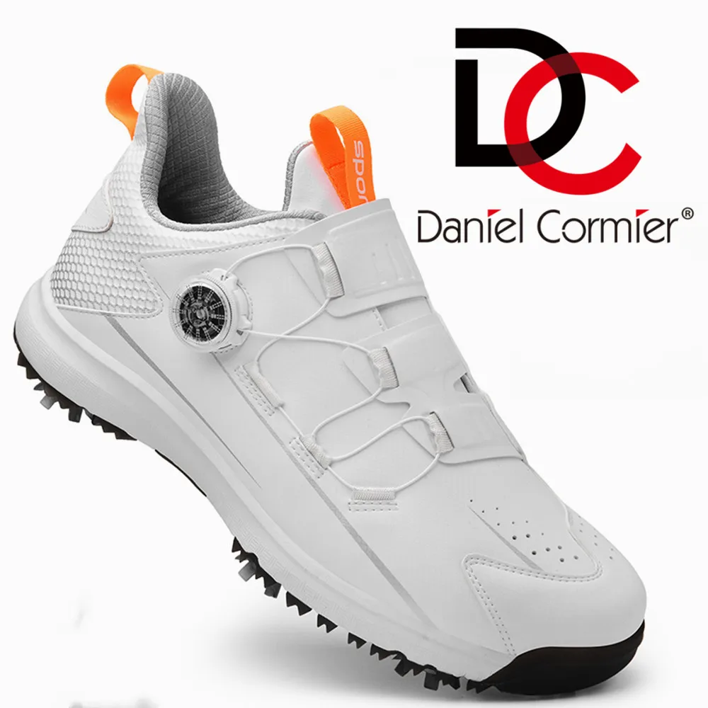 New professional spiked shoes spin button golf shoes casual men's shoes women's shoes waterproof and anti-skid training shoes